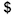 dollar sign
