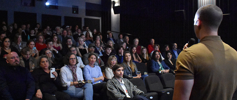 Theatre and Dance Dept in partnership with the Local Cinema Studios hosted at sneak peek viewing at the Nick on 12-04-23.