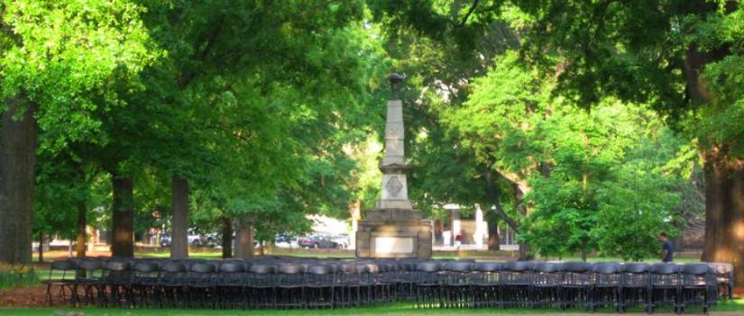 The Horseshoe at the University of South Carolina, Columbia.