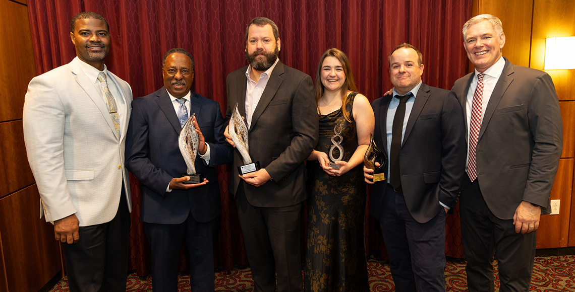 award recipients holding awards