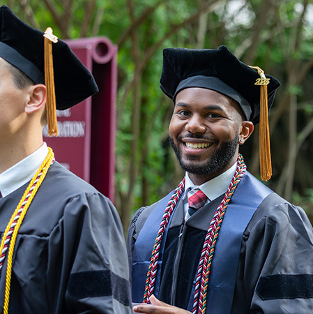 Graduate in procession