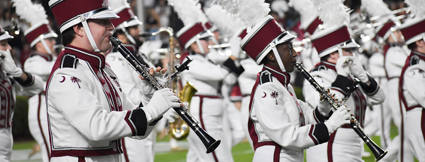 Carolina Band marching