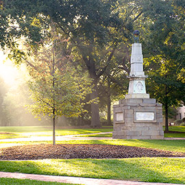 UofSC Horseshoe with Maxcy Monument